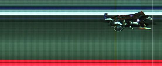 Målfoto for løp 8 på bane HA den 07.04.2018