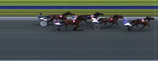 Målfoto for løp 3 på bane HA den 08.07.2018