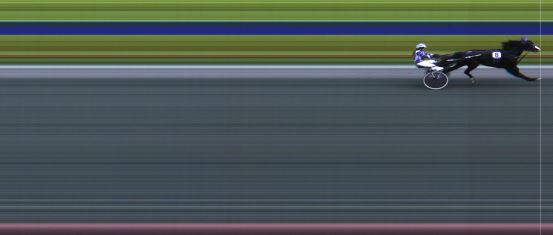 Målfoto for løp 5 på bane HA den 08.07.2018