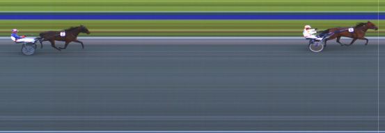 Målfoto for løp 7 på bane HA den 08.07.2018