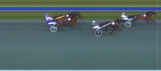 Målfoto for løp 10 på bane HA den 04.08.2018