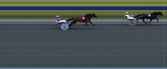 Målfoto for løp 3 på bane HA den 04.08.2018