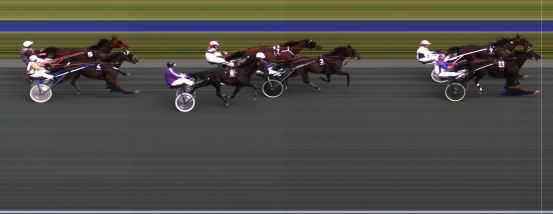 Målfoto for løp 6 på bane HA den 04.08.2018