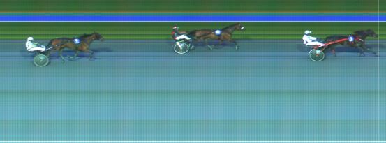 Målfoto for løp 2 på bane HA den 15.09.2018