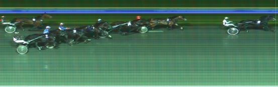 Målfoto for løp 6 på bane HA den 15.09.2018