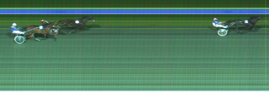 Målfoto for løp 2 på bane HA den 29.09.2018