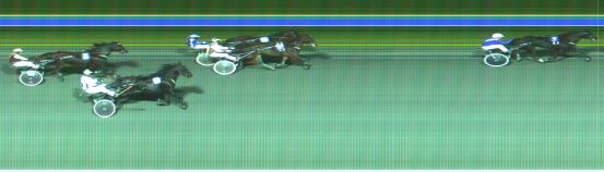 Målfoto for løp 2 på bane HA den 13.10.2018