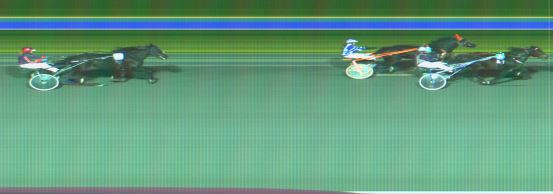 Målfoto for løp 4 på bane HA den 13.10.2018