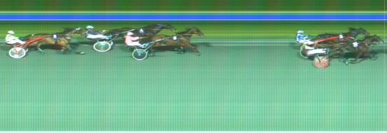 Målfoto for løp 6 på bane HA den 13.10.2018