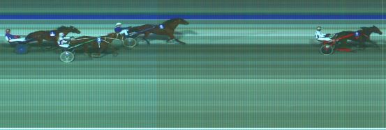 Målfoto for løp 2 på bane HA den 27.10.2018