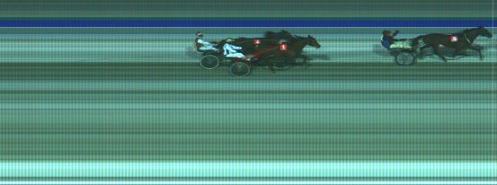 Målfoto for løp 3 på bane HA den 27.10.2018