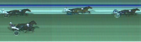 Målfoto for løp 5 på bane HA den 27.10.2018