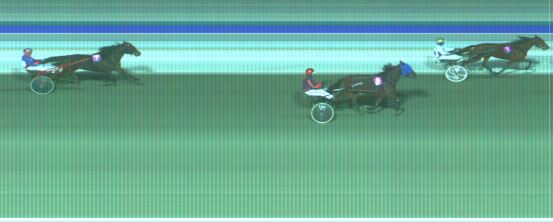 Målfoto for løp 8 på bane HA den 27.10.2018