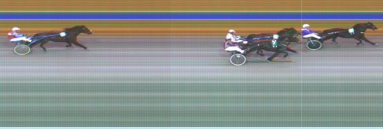 Målfoto for løp 4 på bane HA den 10.11.2018