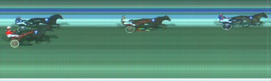 Målfoto for løp 2 på bane HA den 08.12.2018