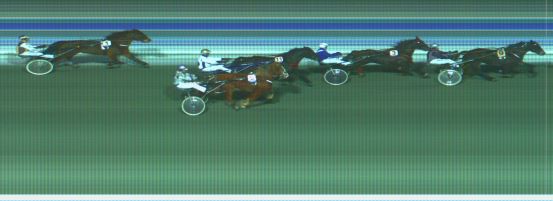 Målfoto for løp 7 på bane HA den 08.12.2018