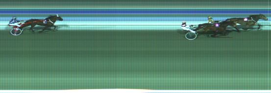 Målfoto for løp 8 på bane HA den 08.12.2018