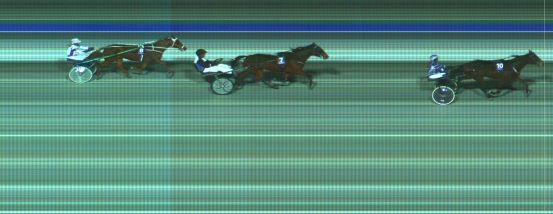 Målfoto for løp 6 på bane HA den 22.12.2018