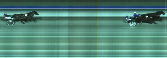 Målfoto for løp 7 på bane HA den 22.12.2018