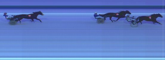 Målfoto for løp 3 på bane HA den 20.01.2019