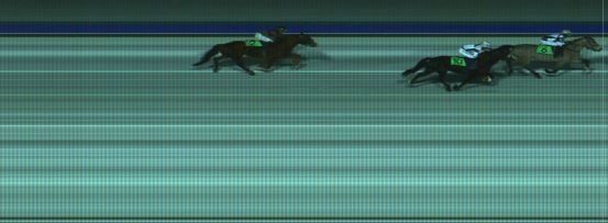 Målfoto for løp 2 på bane HA den 17.02.2019