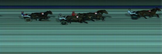 Målfoto for løp 3 på bane HA den 17.02.2019