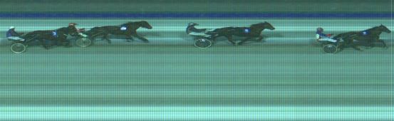 Målfoto for løp 2 på bane HA den 23.03.2019