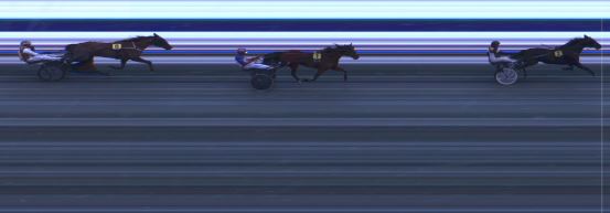 Målfoto for løp 1 på bane HA den 06.04.2019