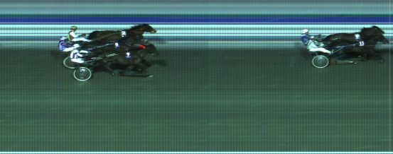 Målfoto for løp 6 på bane HA den 06.04.2019