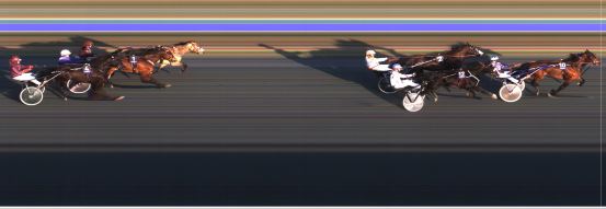 Målfoto for løp 6 på bane HA den 18.05.2019