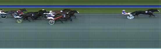 Målfoto for løp 6 på bane HA den 09.06.2019