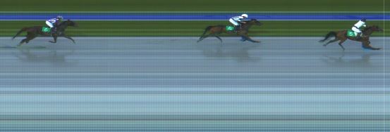 Målfoto for løp 8 på bane HA den 09.06.2019