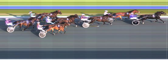 Målfoto for løp 6 på bane HA den 07.07.2019