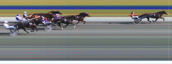 Målfoto for løp 6 på bane HA den 03.08.2019