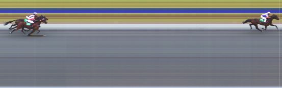 Målfoto for løp 2 på bane HA den 17.08.2019