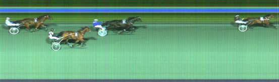 Målfoto for løp 6 på bane HA den 28.09.2019