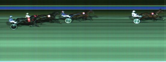 Målfoto for løp 3 på bane HA den 12.10.2019