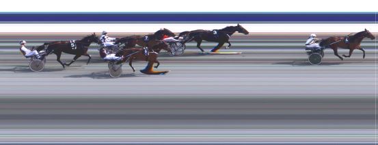 Målfoto for løp 6 på bane HA den 16.05.2020