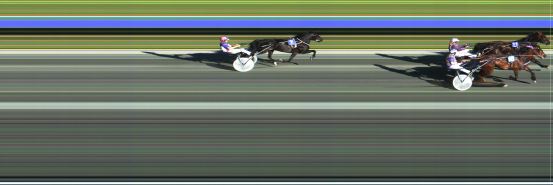 Målfoto for løp 2 på bane HA den 20.06.2020