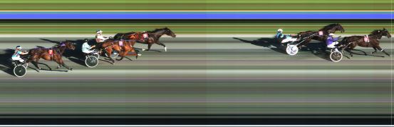 Målfoto for løp 3 på bane HA den 20.06.2020