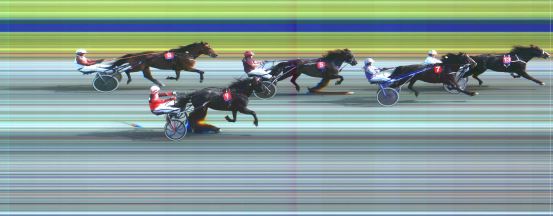 Målfoto for løp 3 på bane HA den 01.08.2020