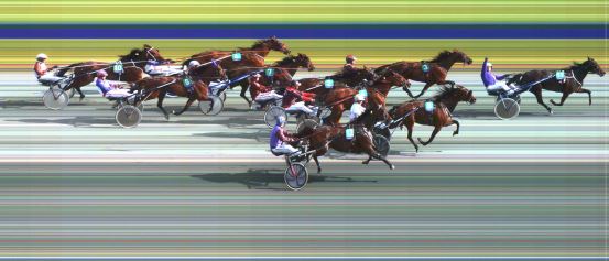 Målfoto for løp 4 på bane HA den 01.08.2020