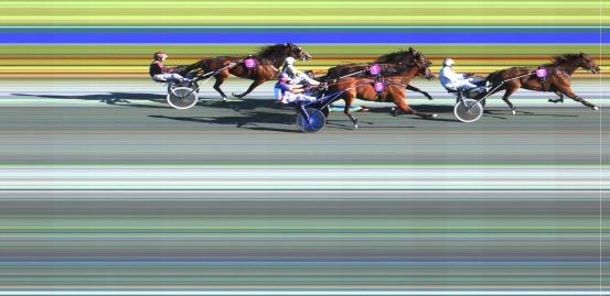 Målfoto for løp 8 på bane HA den 01.08.2020