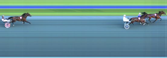 Målfoto for løp 3 på bane HA den 29.08.2020