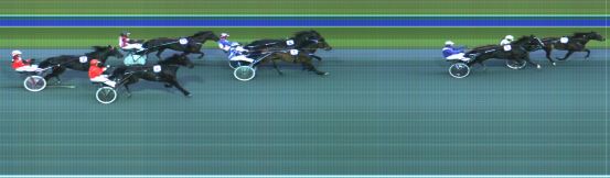 Målfoto for løp 5 på bane HA den 29.08.2020