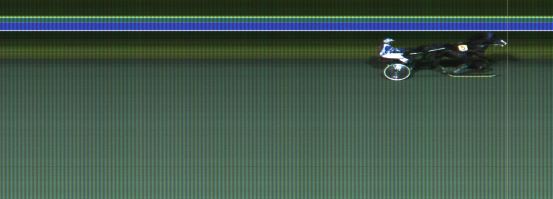 Målfoto for løp 1 på bane HA den 10.10.2020