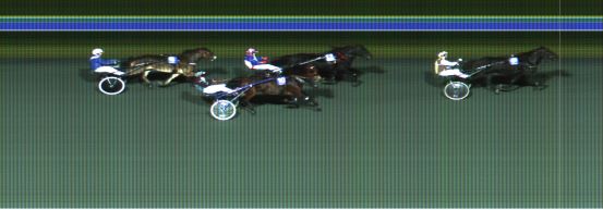 Målfoto for løp 2 på bane HA den 10.10.2020