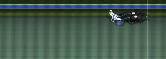 Målfoto for løp 7 på bane HA den 10.10.2020