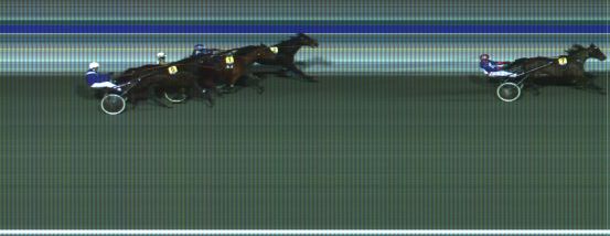 Målfoto for løp 1 på bane HA den 05.12.2020