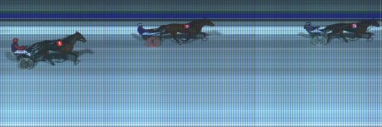 Målfoto for løp 3 på bane HA den 13.02.2021